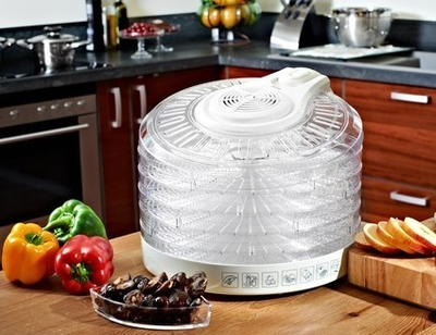 Сушилка для овощей и фруктов мяса рыбы электрическая 20 л MPM MSG-02 400 Вт 5 секций/ярусов дегидратор диаметр 33 см