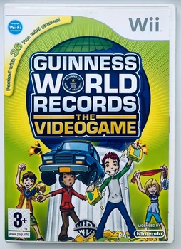 Guiness World Records The Videogame, Б/У,&nbsp;английская версия - диск Nintendo Wii
