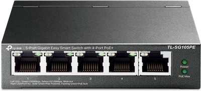 PoE-комутатор TP-LINK TL-SG105PE