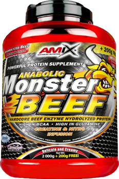 Białko Amix Anabolic Monster Beef Protein 90% 2200 g Waniliowo-Limonkowy (8594159535138)