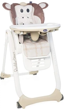 Стільчик для годування Chicco Polly 2 Start Monkey