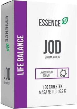 Йод Essence Jod 180 таблеток (5902811815789)