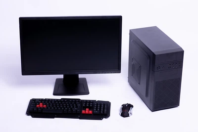 Компьютер, Intel Core i3 6100, ОЗУ 8 ГБ, SSD 120 ГБ, видео 2 ГБ, монитор 24" Б/У