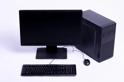 Компьютер в сборе, Intel Core i3 6100, ОЗУ 12 ГБ, SSD 120 ГБ, видео 2 ГБ, монитор 24" Б/У