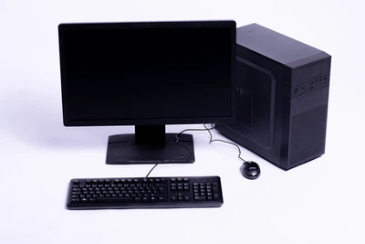 Компьютер в сборе, Intel Core i3 6100, ОЗУ 8 ГБ, HDD 1000 ГБ, монитор 22" Б/У