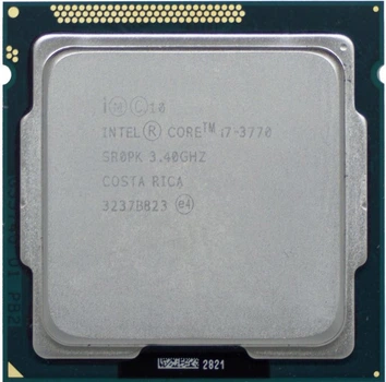 Процессор, Intel Core i7 3770, 4 ядра 8 потоков, до 3.9 гГц Б/У