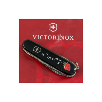 Нож Victorinox Climber Ukraine Black "Паляниця" (1.3703.3_T1300u)