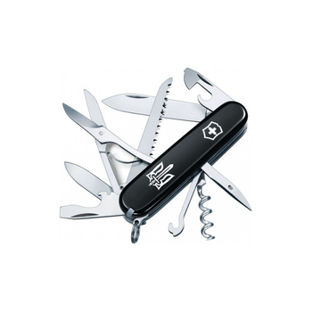 Нож Victorinox Huntsman Ukraine Black "Тризуб ОУН" (1.3713.3_T0300u)