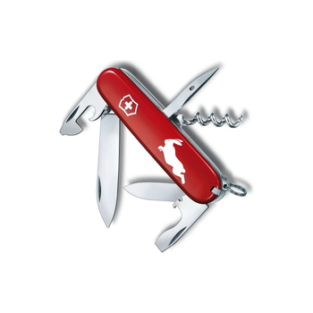 Нож Victorinox Spartan Zodiac Red "Шпаркий Кролик" (1.3603_Z2170u)