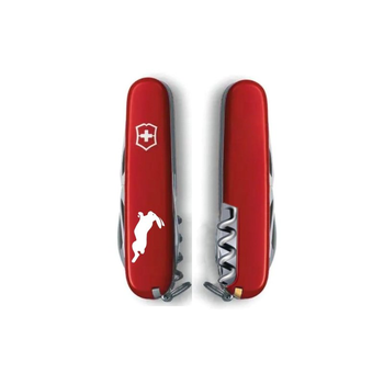 Нож Victorinox Spartan Zodiac Red "Шпаркий Кролик" (1.3603_Z2170u)