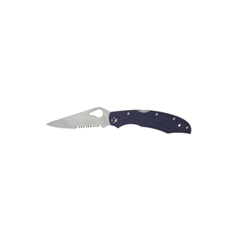 Ніж Spyderco Byrd Cara Cara 2 Serrator Blue (BY03PSBL2)