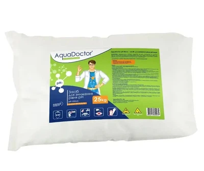 Хімія для басейну AquaDoctor pH Minus 25 кг
