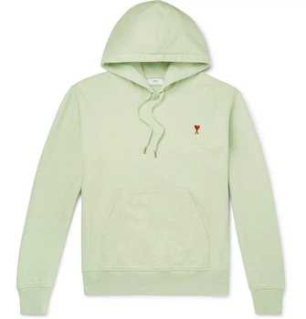 Худи No Brand de Coeur Малый Heart Logo Hoodie Mint XS