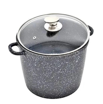 Кастрюля Benson BN-300 с крышкой, 10л, мраморное покрытие, диаметр 28 см