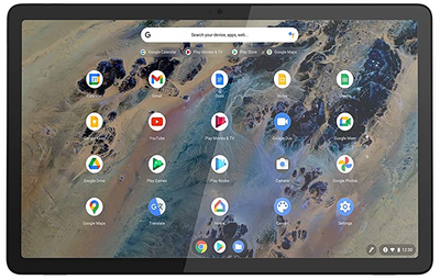 Планшет 10" Lenovo IdeaPad Duet Mediatek Helio P60T RAM 4GB eMMC 64GB Chrome OS