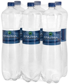 Упаковка минеральной сильногазированной воды Крайна 1.5 л х 6 бутылок (4820205960079R)