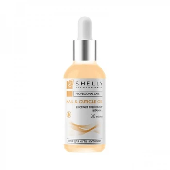 Масло для ногтей и кутикулы Shelly с экстрактом грейпфрута и витамином А 30 мл (4823109404052)