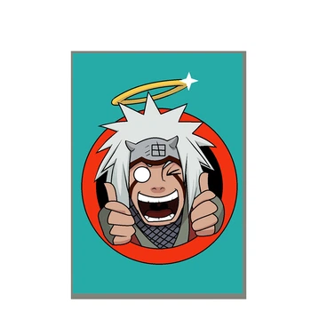 Постер плакат аніме Наруто Джирайя Naruto 42х29 см А3 (poster_0389)