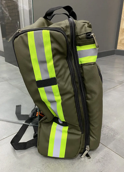 Сумка-рюкзак для військового медика 45 л Оливковий