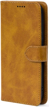 Чохол-книжка Crazy Horse Clasic Samsung S22 Ultra (S908) Camel (Front) (49574)