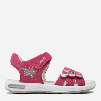 Дитячі шкіряні сандалії для дівчинки Superfit Emily 1-006137-5510 28 Рожеві (9008518916395)