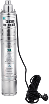 Насос глибинний шнековий Pumpman 4QGD1.8-50-0.55 Hmax 130 м Qmax 1.8 куб.м 550 Вт (CV029778)