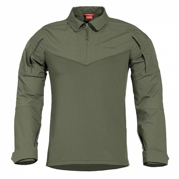 Сорочка під бронежилет Pentagon Ranger Tac-Fresh Shirt K02013 Large, Camo Green (Сіро-Зелений)
