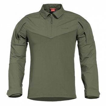Сорочка під бронежилет Pentagon Ranger Tac-Fresh Shirt K02013 Medium, Camo Green (Сіро-Зелений)