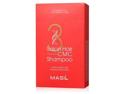 Восстанавливающий шампунь с аминокислотами Masil 3 Salon Hair CMC Shampoo, 20шт по 8мл (8809744060118)
