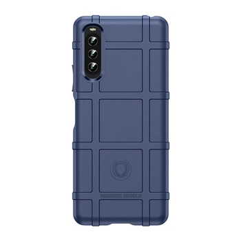Чохол Lenuo Rugged Shield для Sony Xperia 10 IV Navy Blue