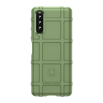 Чохол Lenuo Rugged Shield для Sony Xperia 10 IV Green