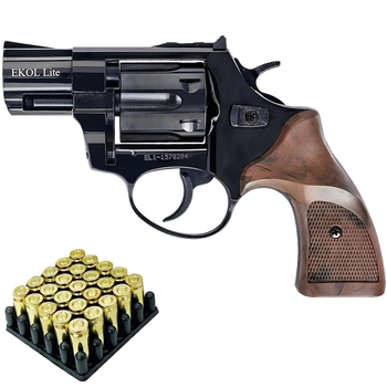 Стартовый револьвер Ekol Lite Black Pocket