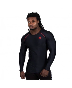Рашгард Gorilla Wear Hayden Compression Longsleeve 2XL Черно-красный (9060290505)