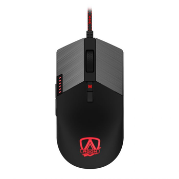 Мишка AOC AGON AGM700 RGB PMW3389 чорна (AGM700DRCR)