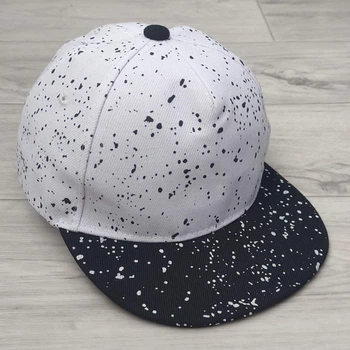 Кепка дитяча снепбек (Snapback) Біло-чорний 50-54р (2226)