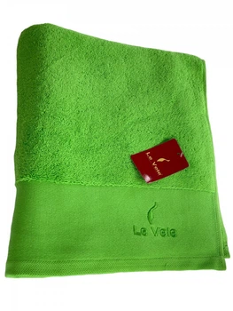 Полотенце Le Vele Zero Twist Bright Green махровое 100-150 см ярко зеленое