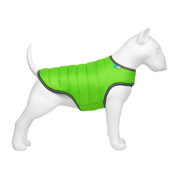 Куртка-накидка для собак AIRYVEST XL B 68-80 см С 42-52 см салатовий