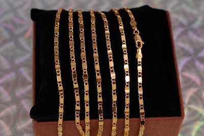 Цепь Xuping Jewelry волнистая улитка 45 см 2.5 мм золотистая