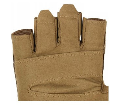 Рукавиці тактичні без пальців Mil-Tec Army Fingerless Gloves 12538519 Coyote розмір L