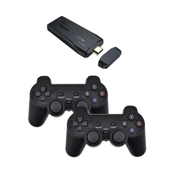 Игровая приставка GameStick Lite M8 + 2 беспроводных джойстика