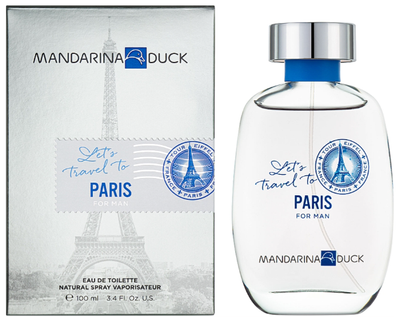 Woda toaletowa męska Mandarina Duck Let's Travel To Paris For Man 100 ml (8427395014986)