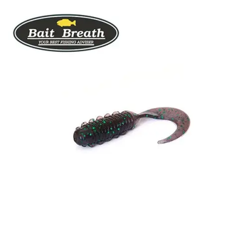 Приманка Bait Breath Micro Grub 2" (12шт.) (Ur26 Junebug/green*seed),FS0011467