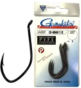 Крючок GAMAKATSU LS-4644/0 PTFE №6/0, 4шт,25827