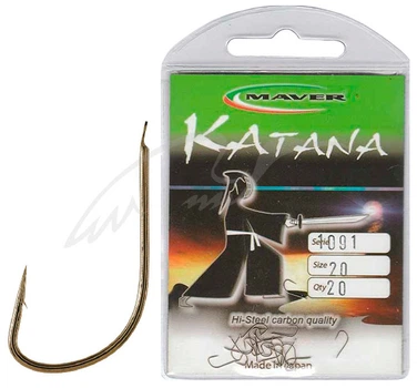Гачок Maver Katana 1091A №08 (20шт/уп),1300.32.02