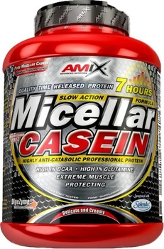 Протеїн Amix Micellar Casein 1000 г Міцний шоколад Jar (8594159534841)