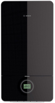 Котёл газовый Bosch Condens 7000 W GC 7000 iW 24 PB конденсационный, одноконтурный, 24 кВт, чёрный 7736901387