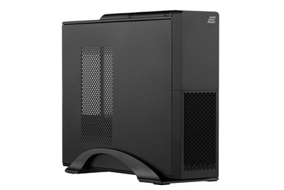 Корпус 2E S613-400, с БП 2E 400W-SFX, 1хUSB TYPE-C, 1xUSB3.0, 1x80mm Black fan, Micro ATX/ Desktop, Black