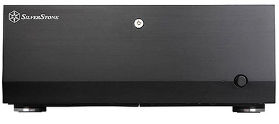 Корпус SilverStone GRANDIA GD07B-C, без БП, 1хUSB3.0, 1xUSB Type-C, 3x120mm Black fans, HTPC, Black