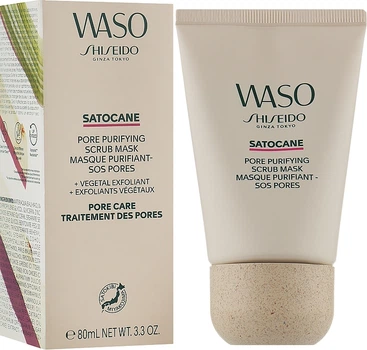 Очищающая маска для пор - Shiseido Waso Satocane Pore Purifying Scrub Mask 80ml (80ml) (952540-1211886-2)