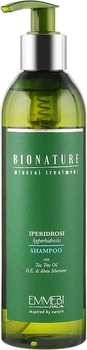 Шампунь против гипергидроза с маслом чайного дерева - Emmebi Italia BioNatural Mineral Treatment Hyperhidrosis Shampoo 1000ml (944636-1202151-2)